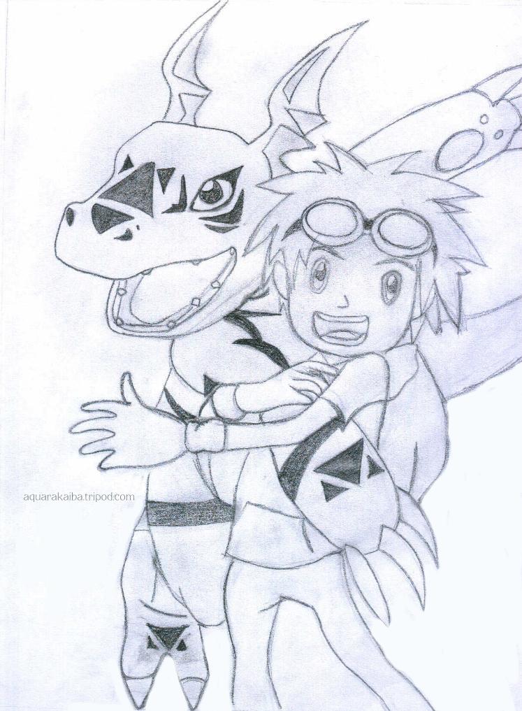 Takato and Guillomon